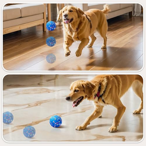 Smart Interactive Dog Toys Self Moving Ball for Aggressive Chewers