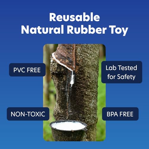SuperPaw Dog Dental Chews (Blueberry, M) & Chew Holder (M) Bundle Kit - size: Medium Toy & Antioxidant Support Chew Bundle