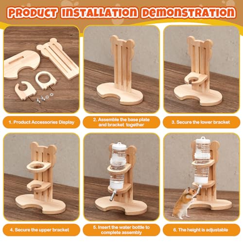 19 Pcs Hamster Cage Accessories & Habitat Set
