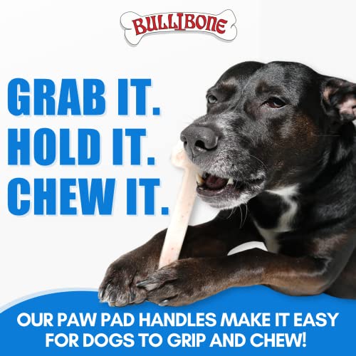 Bullibone Nylon Dog Chew Toy for Aggressive Chewers - Dental Hygiene Bone with Bacon Flavor, Durable Tough Chew Toys for Extra Large Dogs, Indestructible Dog Bone - 2 Pack - size: XL - 2 Pack