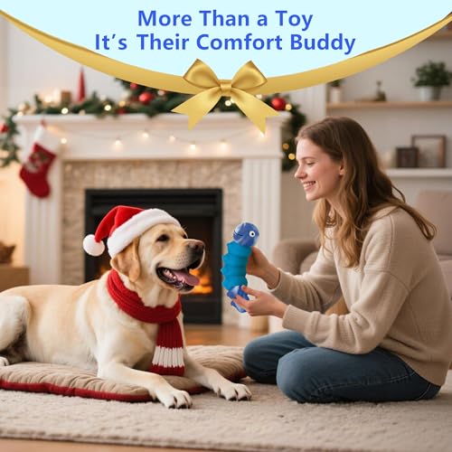 Indestructible Dog Toys for Aggressive Chewers, Tough Toy - color: Blue