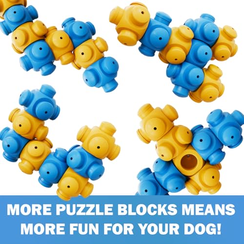 Dog Puzzle Toys for Smart Dogs, Interactive, Boredom Busters, Mentally Stimulating, Cognitive Dog Games, Hard Puzzle, Difficult Toys to Keep Them Busy, Puppy Puzzle Toys, Small, Medium, Large Breeds - size: 8 Pieces