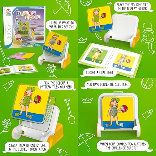 SmartGames 5 Little Birds — Wooden Deduction Logic Puzzle, Ages 5 - Adult