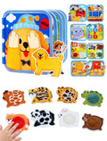 BizyKoady Montessori Busy Book for Toddlers 1-3, Felt Busy Board Dog Theme - style: Dog Book