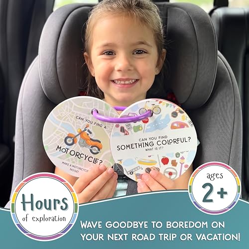 Blu Jay Children's Scavenger Hunt Cards - Travel Edition, Car Game