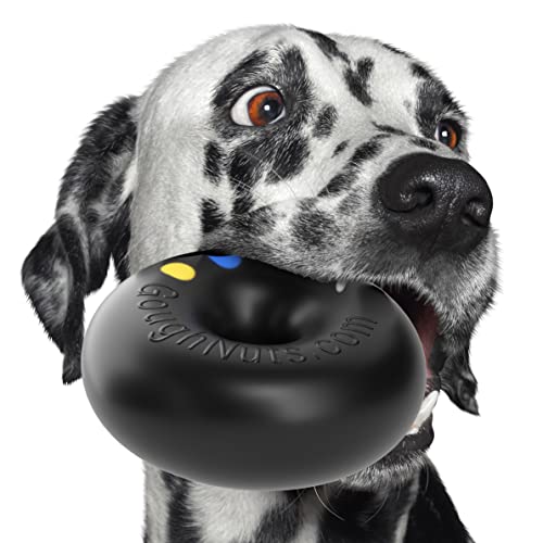 Goughnuts — Dog Toys for Aggressive Chewers | Virtually Indestructible Dog Toys for Breeds Such as Pit Bulls and German Shepherds | Heavy Duty Dog Toy | Rubber | Extra Large - color: Toughest HD Pro 50, size: Extra Large, 100+ Lbs (Buster Size)