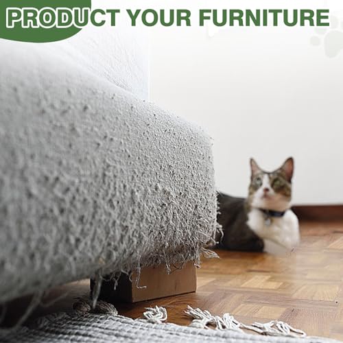 Palm Tree Cat Scratching Post, 36'' Cat Scratcher Post with Natural Sisal Rope, 5 Interactive Balls and 2 Curved Design Scratching Posts for Indoor Cats Adults and Kittens, Multi-Combinable (Style C) - size: Style C