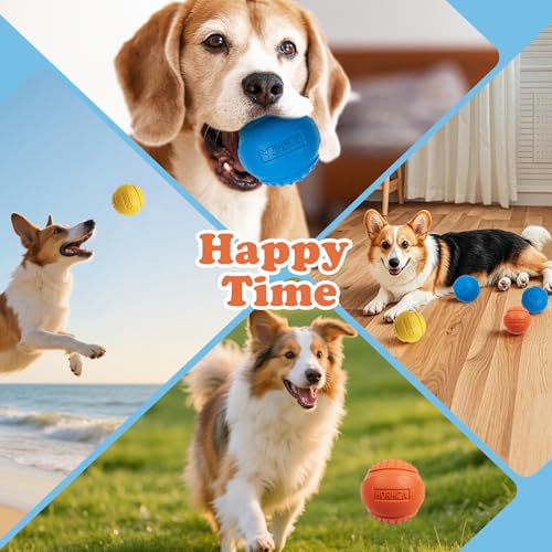 10 Pack Dog Balls, Size Medium for Dogs 20-60 lbs - size: 10 PCS