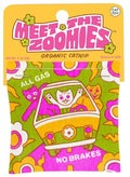 Blue Q Catnip - Cute Cat Toys for Biting with Funny Graphics - The Zoomies - color: Meet The Zoomies