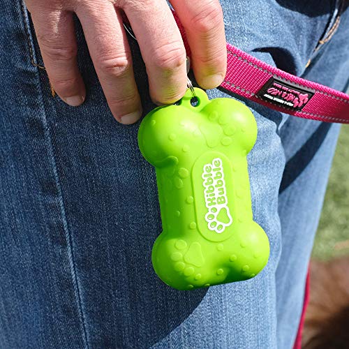 Dog Treat Pouch, Purple Bone - color: Purple, size: Bone 4.3"x2.6"(pack of 1)