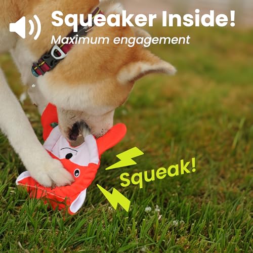 PAWSPIK 2-in-1 Flying Disc & Tug-of-War Dog Toy, Sleepy Sloth - style: Sleepy Sloth