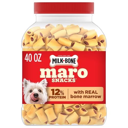 Milk-Bone MaroSnacks Small Dog Treats with Real Bone Marrow, 40 Oz. - size: 40 Ounce (Pack of 1)