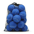 SHYUJAJIE Tennis Ball,20 Pack Practice Balls Bulk,Dog Balls with Mesh Bag - color: Dark Blue