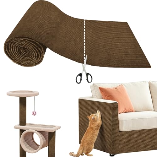 Cat Scratch Furniture Protector (Brown, 78.7" x 15.8") - color: Brown, size: 78.7" x 15.8"
