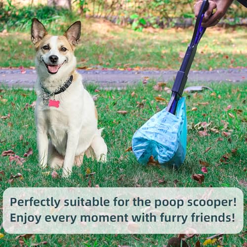 Cat Litter Disposal Bags and Dog Poop Bags with Handle,Cornstarch Based Extra Thick and Guaranteed Leak Proof Poop bags for Kitty and Doggy(360 Count 1.1 Gallon,Lavender Scent) - size: 360 Count (Pack of 1), style: Lavender