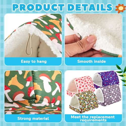 Cinnvoice Guinea Pig Hideout Bed Washable House Cage, Classic, 7.9 in - size: 7.9 in, style: Classic