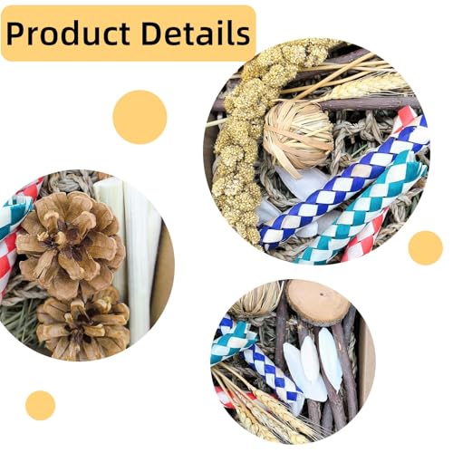 Hamster Chew Toys Box Hamster Treats Guinea Pig Toys for Teeth - size: Large