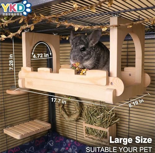 YKD Chinchilla Wood Suspension Bridge