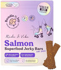 Bundle x Joy Salmon Jerky Training Treats, Wild Caught, Poultry Free, 2 lb - size: 32 Ounce (Pack of 1)