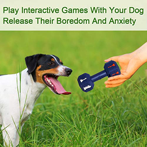 Dog Chew Toys for Aggressive Chewers,Food Grade Non-Toxic Dental Pet Toy,Tough Durable Indestructible Dog Toys for Small Dogs.Blue（8IB-15IB） - color: Large 5.7IN Blue