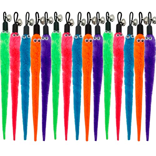 CATENAS Cat Wand Attachments - 15 PCS Worm Refill for Cat Toys - color: 15 PCS Cat Worm Toy Refills