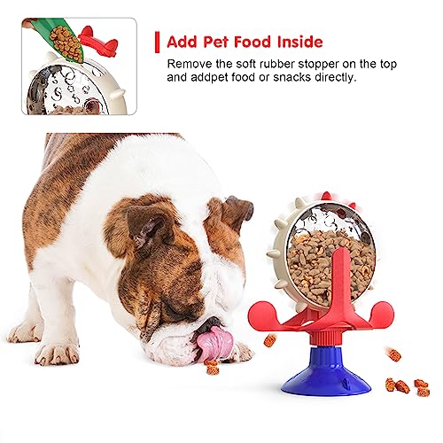Cat Dog Treat Dispenser Toy - Cat Interactive Feeder (American Blue) - color: American Blue