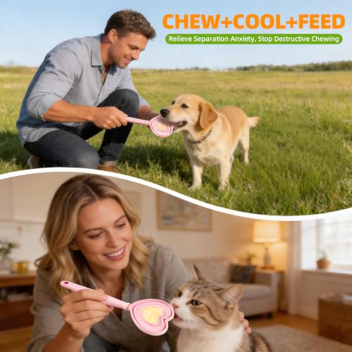 Lickable Spoons Cat Treats Slow Feeding Bowl Dat Slow Feeder Lick Mat