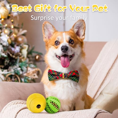 HIPPIH Dog Puzzle Toy 2 Pack, Interactive Dog Toys for Treat Dispensing - color: Green+Yellow