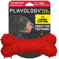 Playology Puppy Teething Bone Dog Chew Toy - Jumbo, Beef Scent - size: Jumbo, style: Beef