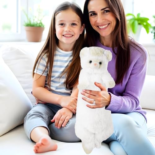 20.5 Inch Ferret Plush Stuffed Animal Long Cute Ferrets Pillow Soft Doll Stuffed Cute Toys Animal Lover Gift Kid Birthday Holiday Party Favor(White Ferret) - style: White Ferret