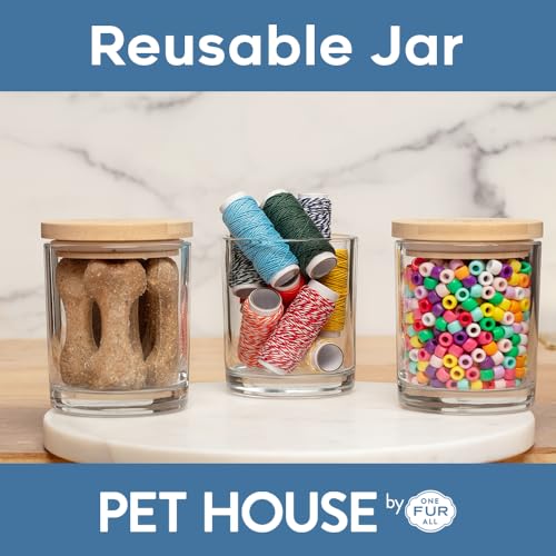 Bamboo Watermint Candle Pet Friendly Plant-Based Wax, 2 Pack Pet House - color: Bamboo Watermint, size: Pack of 2