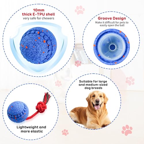 Smart Interactive Dog Toys Ball for Medium and Large Dogs to Keep Them Busy