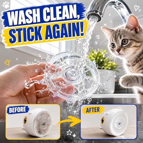 CATPICK Interactive Cat Toy for Indoor Cats, Automatic Flying Bird Toy - color: Grey