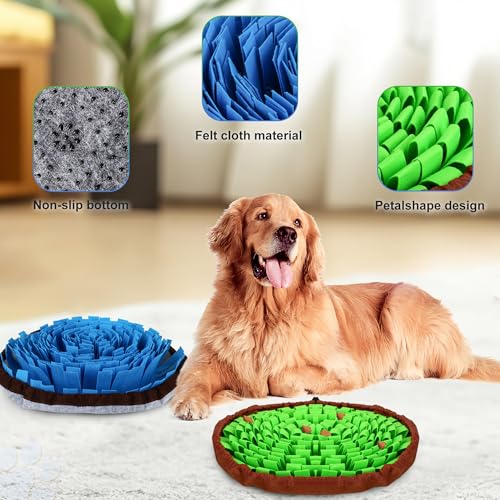 Snuffle Mat for Dogs, 2 PCE Dog Snuffle Mat