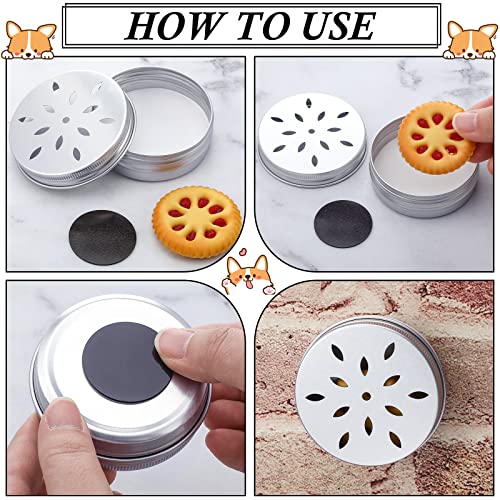 Oudain 12 Pack Dog Scent Work Tins, Cute - style: Cute