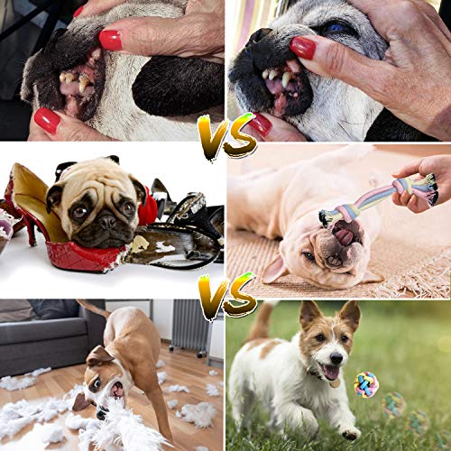 Puppy Chew Toys - Interactive Teething Dog Rope Toy & Balls for Small Dogs - style: A
