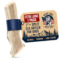 Devil Dog Pet Co Split Elk Antlers for Dogs, XL, Long Lasting - style: split - XL - 1 Pack