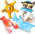 NEZIN Dog Chew Toys, Indestructible Dog Toys for Aggressive Chewers, Tough Dog Toys, Durable Dog Chew Toys for Large Medium Breed, Interactive Dog Toys with Real Beef Flavor (Mix 3 Pack) - color: Mix 3 PCS