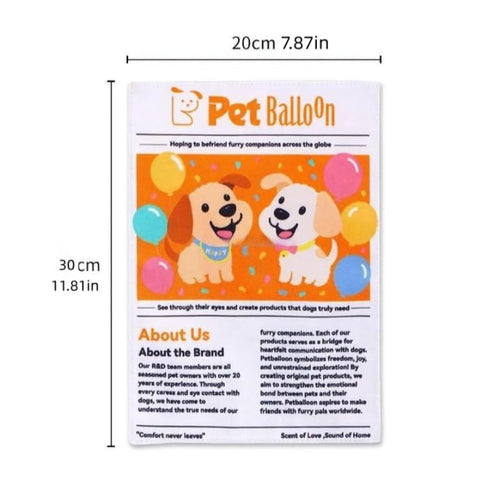 1 Pack Dog Newspaper Crinkle Toy with Built in Crinkle Sound Durable Chew Resistant Machine Washable for Puppies Small Dogs, White, M - color: White, size: M