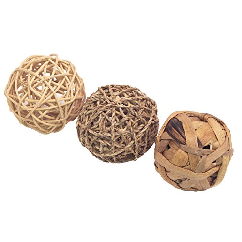 ROSEWOOD Boredom Breaker Small Animal Activity Toy Trio of Fun Balls, Medium