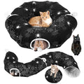 Aliceset Halloween Cat Tunnel Bed for Indoor Cats