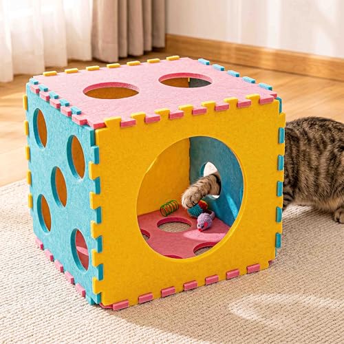 41 Pcs Interactive Cat Toys for Indoor Cats, Kitten Toys - style: Contemporary