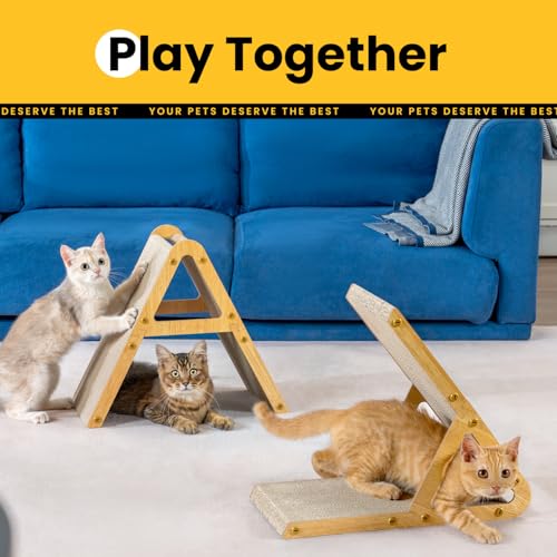 Conlun Vertical Cat Scratcher | 2 Pack Scratching Pads | Small - size: 2 Pack-Small for Kittens under 10LBS
