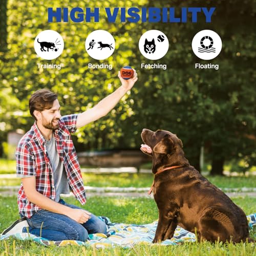 AMA SPORT Squeaky Tennis Balls for Dogs 2.0" Small Dog Tennis Balls for Throwing and Fetching Dog Toys for Training, Exercise, High Bouncing 6 Pack (Multicolor A) - color: Multicolor A, size: Small
