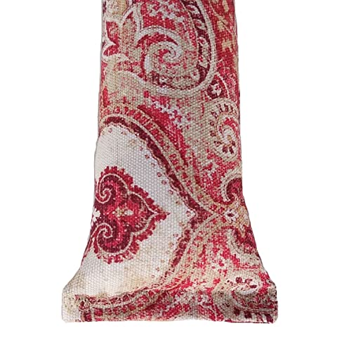 Catnip Kicker Toy for Indoor Cats – 15" Large Cat Kick Stick, 1 oz Potent Canadian Catnip, Durable Plush Cat Wrestling Toy, Ruby Red - color: Ruby Red