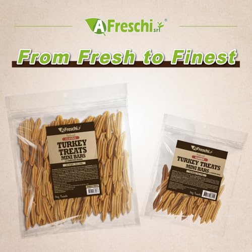 A Freschi srl® Turkey Dog Treats, All-Natural Turkey Mini Bars, 16 oz - size: 1 Pound (Pack of 1)
