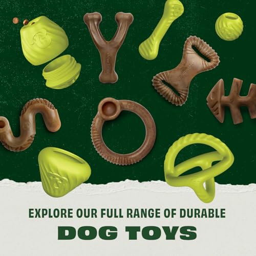 Benebone Natural Rubber Tug Interactive Dog Toy - size: One Size