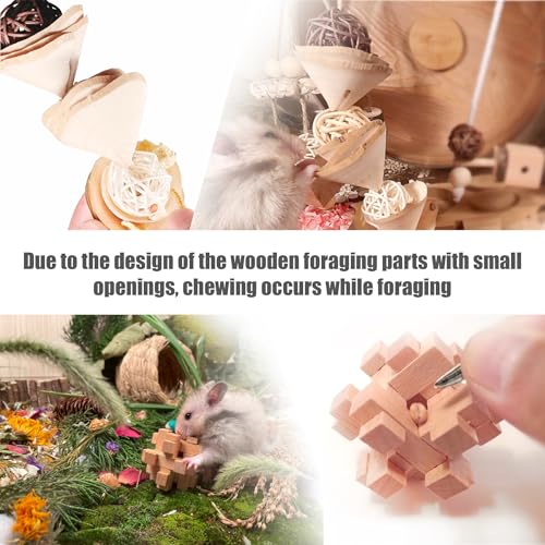 8 PCs Hamster Toys - style: Style-A
