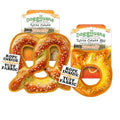 Doggijuana Twisted Pretzel & Pretzel Ring Dog Toy Bundle | 2 Pack, Squeaky - style: Twisted Pretzel & Pretzel Ring