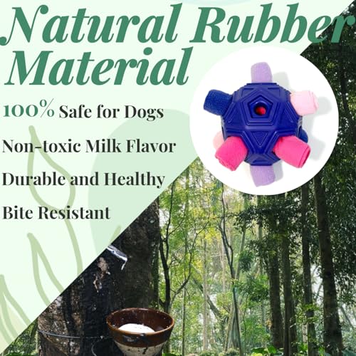 Interactive Snuffle Ball for Dog Toys Unbreakable Upgrade Ball Toy